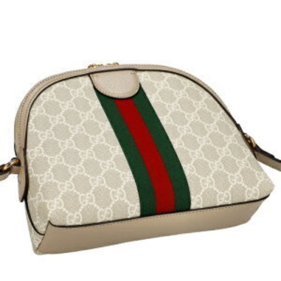 Gucci Ophidia Shoulder Bag UULAG Beige White - Picture 3 of 3